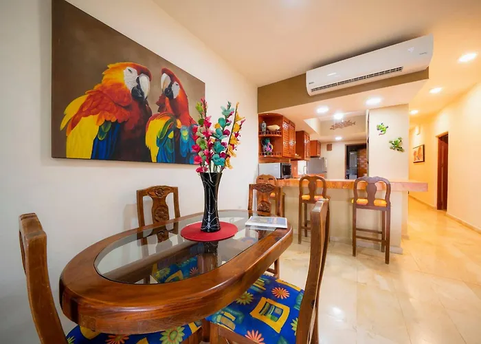 Tropical Ground-Floor 2Br - Playacar Phase 2 * Playa del Carmen